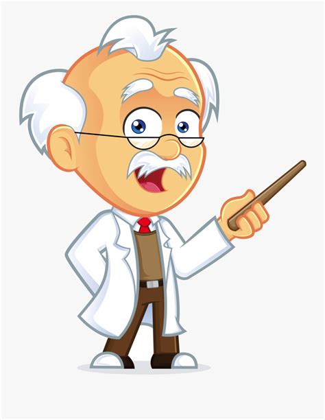 Transparent To Talk Clipart - Cartoon Professor , Free Transparent Clipart - ClipartKey