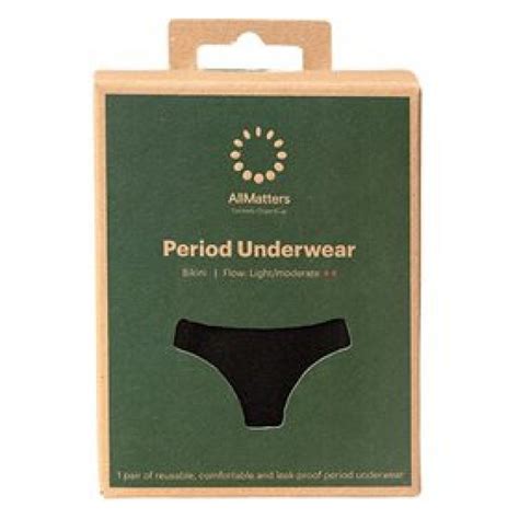 AllMatters Menstruationstrusser Bikini XXL På lager