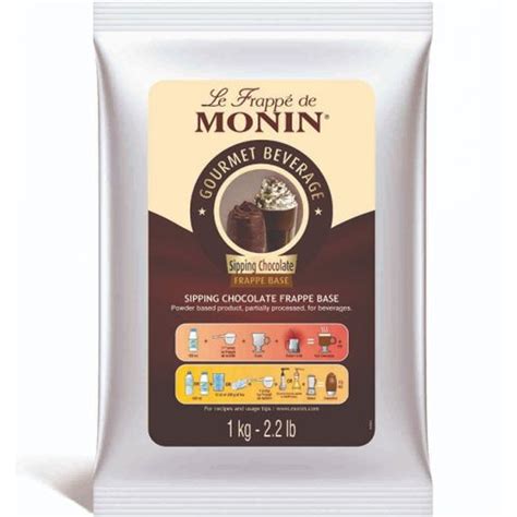 Monin Sipping Chocolate Frappe Powder Kg Shopee Philippines