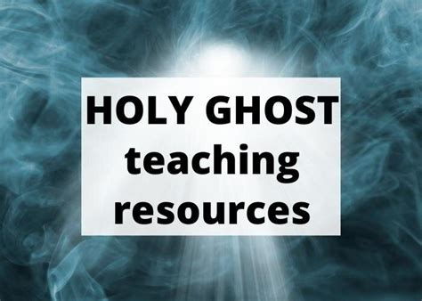 Holy Ghost Lesson Resource Ideas & Activities (Come Follow Me Families ...