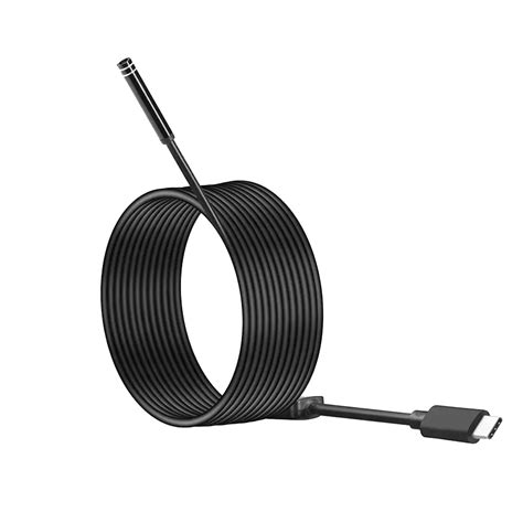 Ендоскопска камера, USB Type C, HD, Гъвкава, 5,5 mm, 6 LED, 5M - eMAG.bg