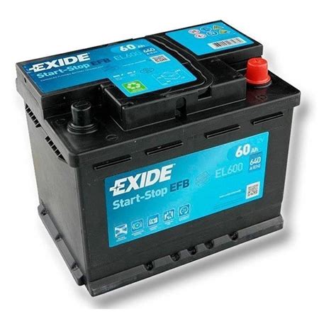 EXIDE EL600 Batería 60Ah Start Stop Ofertón top