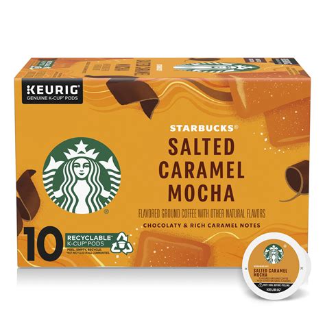 Buy Starbucks K Cup Coffee PodsSalted Caramel Mocha Flavored Coffee