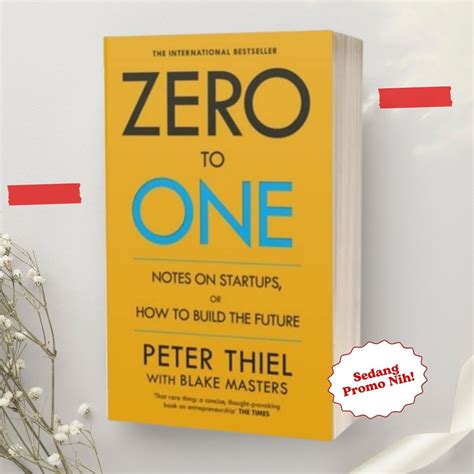 Buku Startup Zero To One Peter Thiel Anak Startup