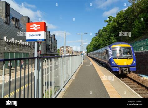 Galashiels Train Station The In The Scottish Borders Stock Photo Alamy
