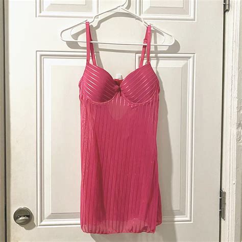 Pink Mesh Mini Dress Hot Pink Mini Dress Made Of Depop