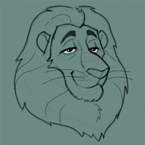 Lion Lazy Krank