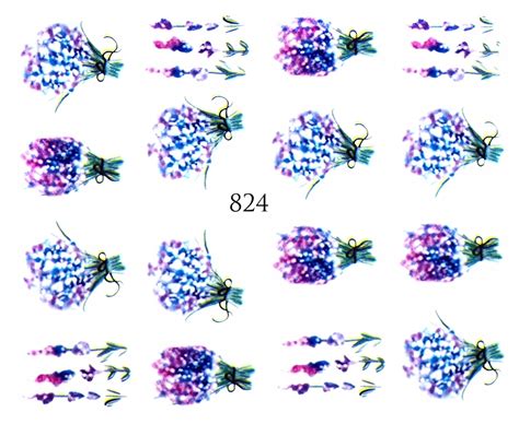 Lawendowe Naklejki Na Paznokcie Niska Cena Na Allegro Pl