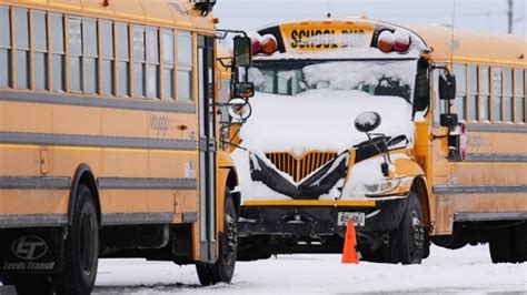 Freezing rain warnings prompt school bus cancellations | CBC News