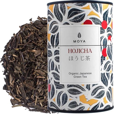 Moya Organic Japanese Hojicha Green Tea Loose Leaf Tea 60g Roasted