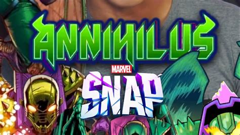 The Mvp Of Junk Annihilus Marvel Snap Youtube