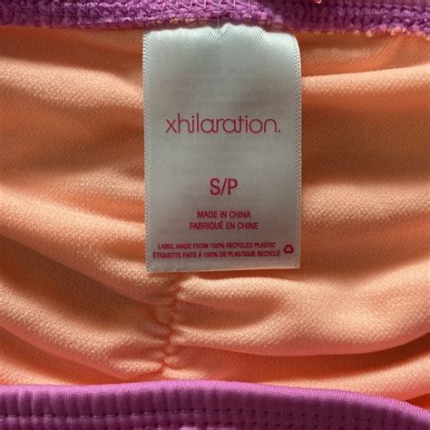 Xhilaration Swim Nwt Xhilaration Cheeky Scrunch Pink Coral Bikini Small Poshmark