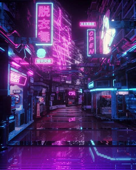 Night Out Cyberpunk Aesthetic Cyberpunk City Neon Noir