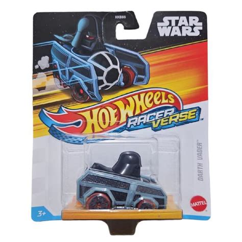 Carrinho Hot Wheels Racer Verse Singles Original HKB Darth Vader Cód Mattel