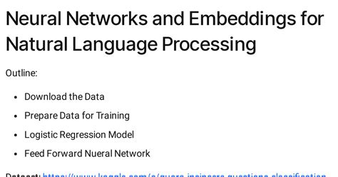 Nlp Neural Networks And Deep Learning Notebook By Aakash Rao N S