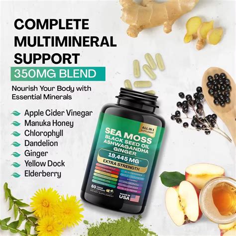 Dynamic Vitality Bundle Sea Moss Multivitamin And Shilajit Power Combo Omnipotent Nutrition