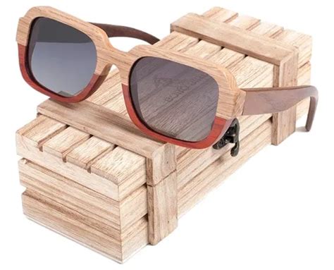 Gafas de madera de Yemen color pájaro bobo color varilla gris color nude MercadoLibre