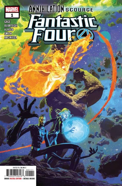 Annihilation Scourge Fantastic Four Cover A Nm Androids Amazing