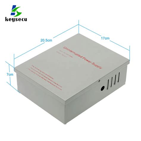 Fingerprint Access Control 12v 3a Or 5a Power Supply Metal Box Can Fit In Battery For Ups