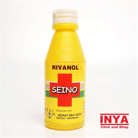 Jual SEINO RIVANOL ANTI SEPTIK 100ml Pembersih Luka Kompres