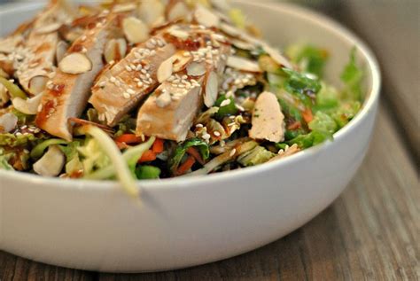 Grilled Ginger Sesame Chicken Chopped Salad Weekly Menu Prevention Rd