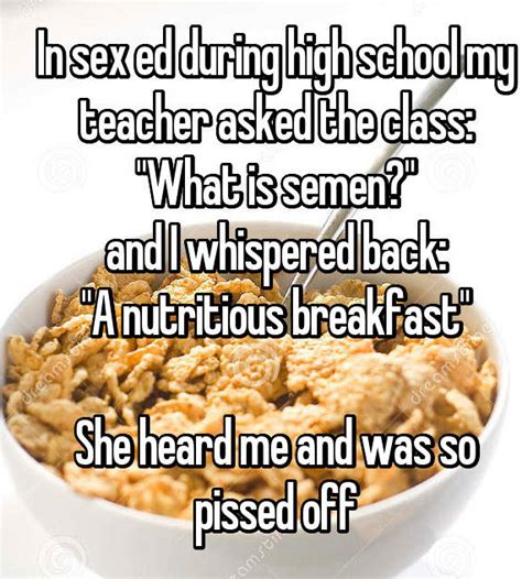 People Share An Awkward Story From Sex Ed Class Ebaum S World