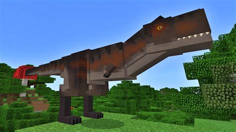 35 Dinosaurs In Minecraft PE Lost World Many Dinosaur Jurassic