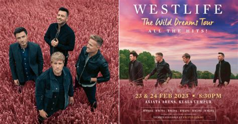 Westlife Will Be Coming To Malaysia For 'The Wild Dreams' Tour In 2023