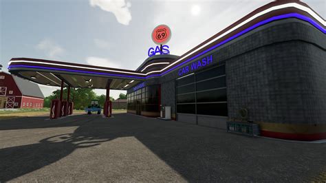 Rt 69 Gas Station V1 0 FS22 Mod