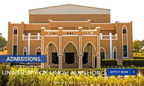 University Of Sindh Jamshoro Admission