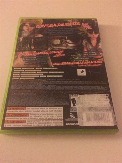Onechanbara Bikini Samurai Squad Microsoft Xbox Complete Excellent