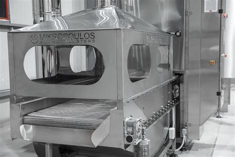 DRY NUT HOT AIR TUNNEL ROASTER Mikropoulos Charalampos Son Co