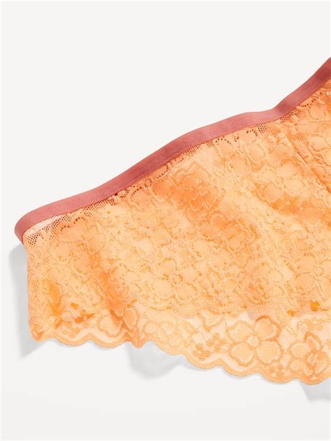 Low Rise Lace Cheeky Bikini Underwear Old Navy