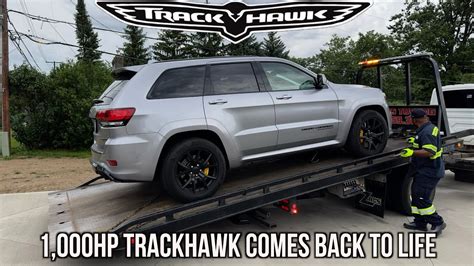 Bringing My 1000hp Trackhawk Back To Life Hellcat Supercharger Install Youtube