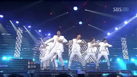 Infinite Comeback Again 인피니트 다시 돌아와 Sbs Inkigayo 인기가요 100801