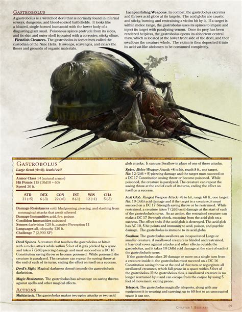 Monster Manual 5e Dmg Stat Blocks - phever