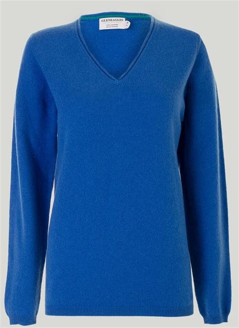 Cashmere V Neck Jumper Ewm