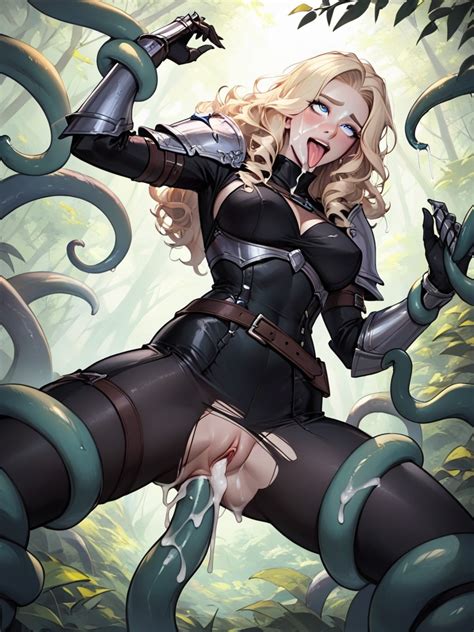 Torn Clothes Creampie Blonde Hair AI Porn