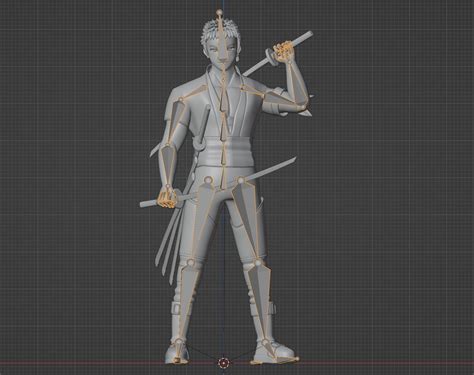 Zoro - One Piece Netflix Live Action 3D model rigged | CGTrader