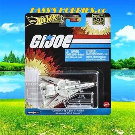 HOT WHEELS PREMIUM POP CULTURE COMBAT JET SKYSTRIKER GIJOE GRUMMAN F TOMCAT Shopee Malaysia