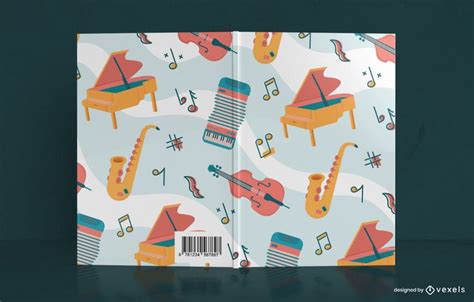 Music Notebook Book Cover Design #AD , #Notebook, #Music, #Cover, # ...