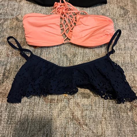 Set Of Three Bikini Tops Depop