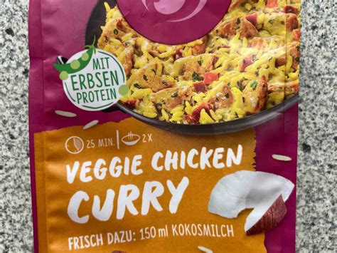 Davert Veggie Chicken Curry Zubereitet Mit Erbsenprotein Kalorien