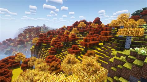 Autumn Biomes Minecraft Resource Pack