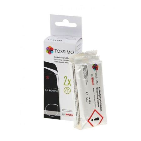 TCZ6004 Odvápňovacie tablety, 2 použitia