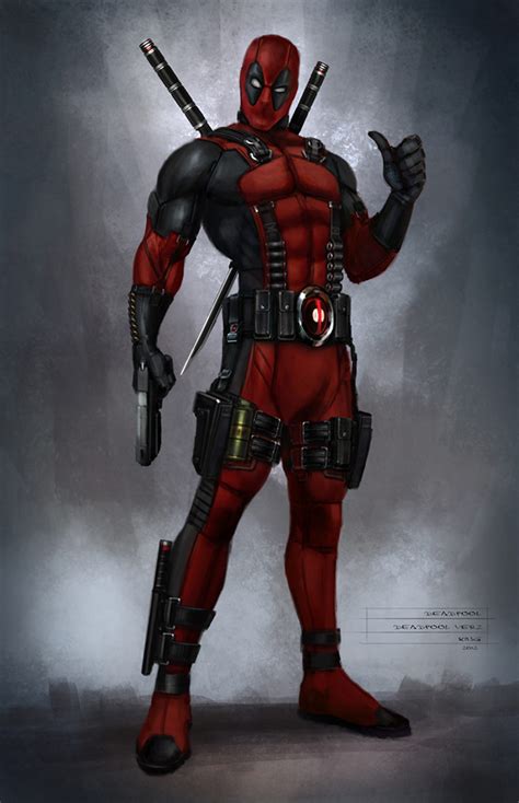 Deadpool Concept Art