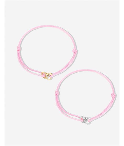 Vriendschaps Sieraden Armbandjes Hartjes Roze