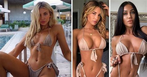 Instagram Models Go Wild For Sexy Micro Bikini Trend Daily Star