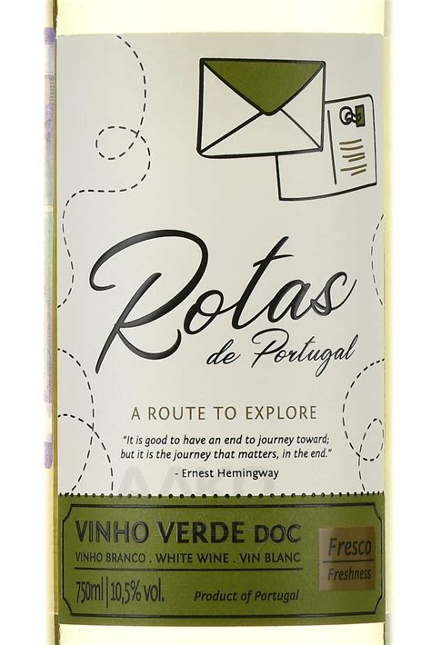 Rotas de Portugal Vinho Verde - купить вино Ротас де Португал Винью ...