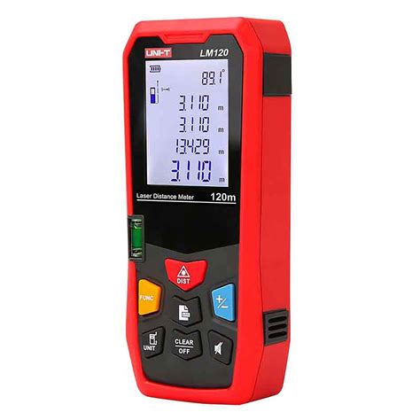 UNI-T LM120 Laser Distance Meter, Multiple Functions: Max/Min ...